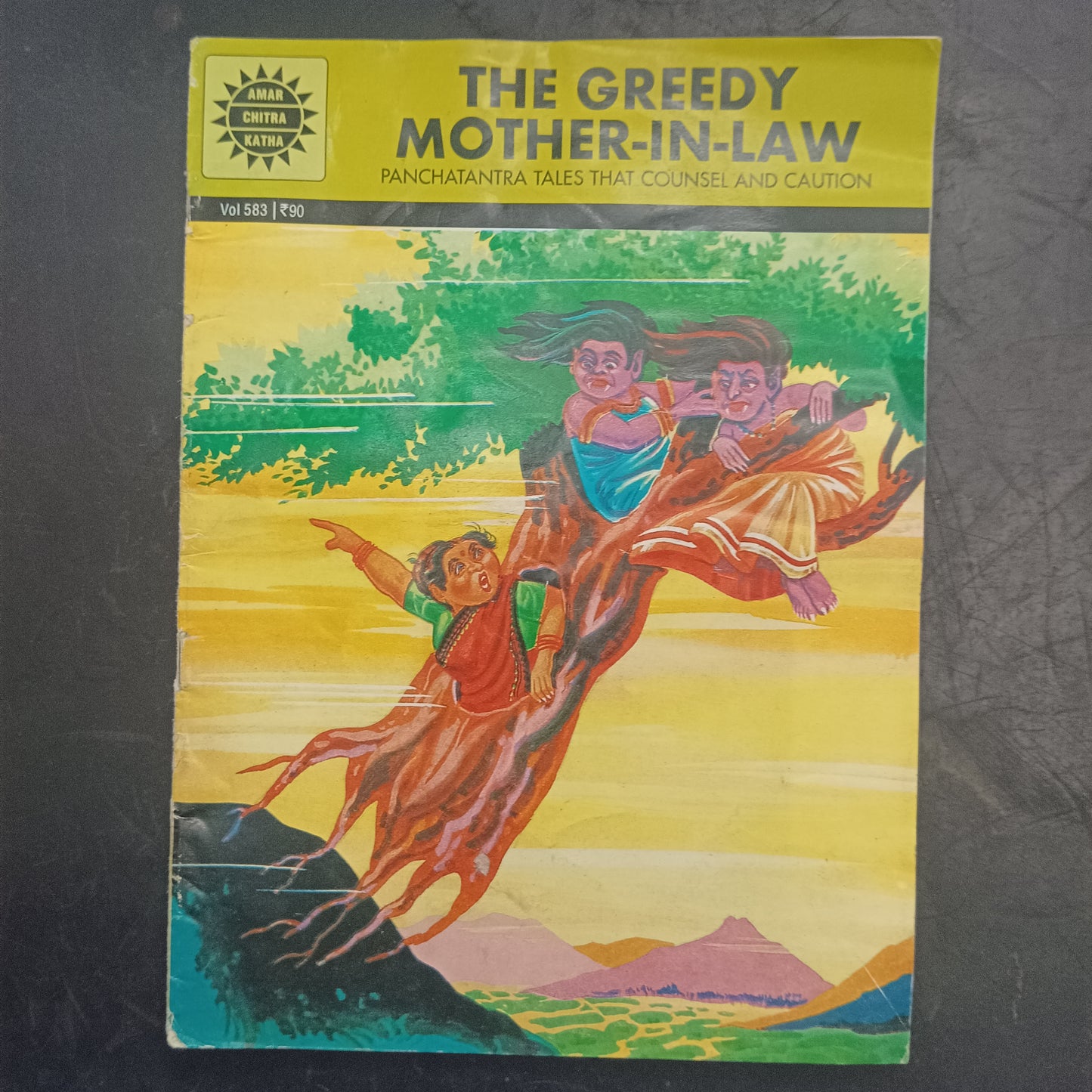 Amar Chitra Katha : The Greedy Mother-In-Law (Pre owned - Good Condition)