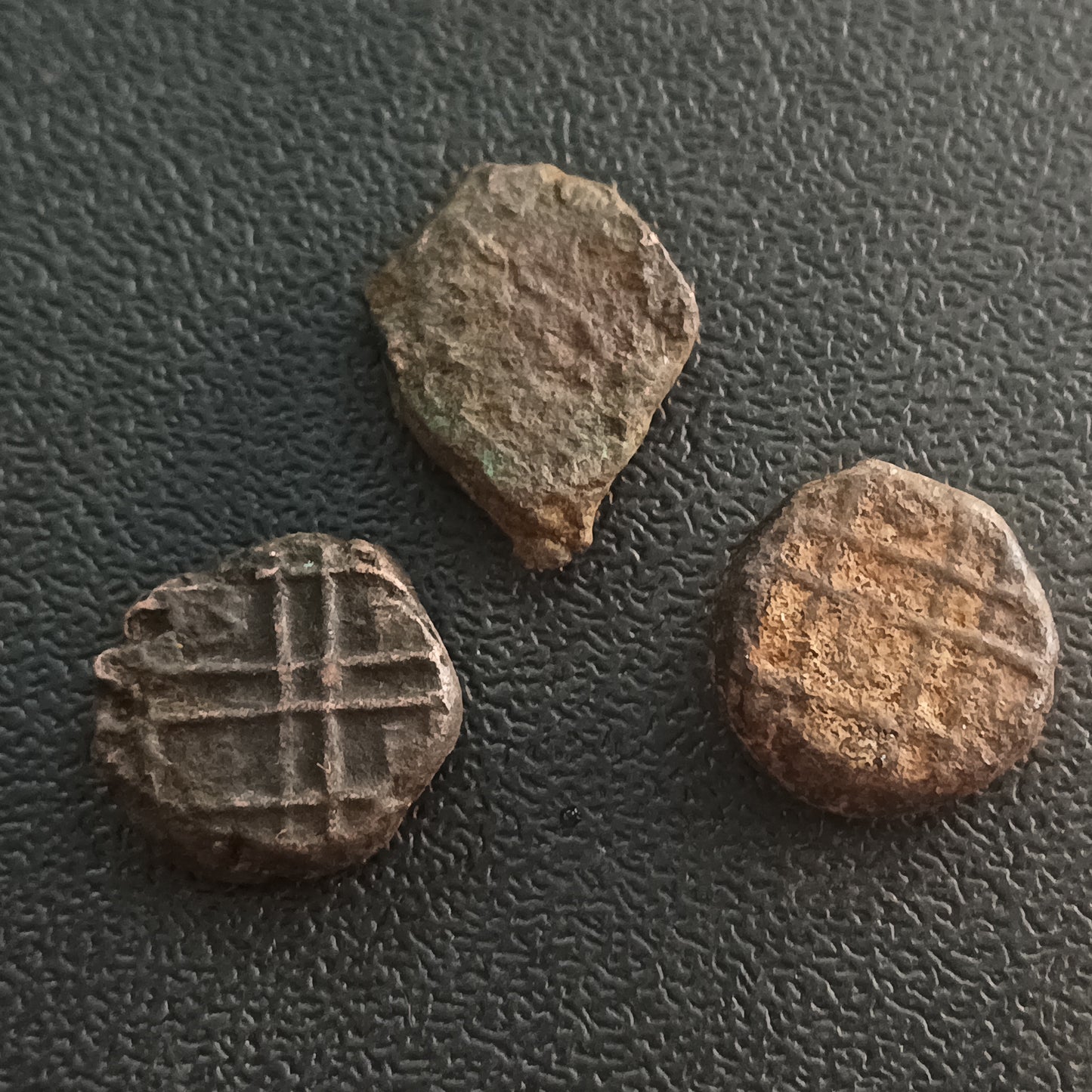 Lot of 3 Coins - Kingdom of Mysore (Elephant Coins) - (Ref : AUC0786)