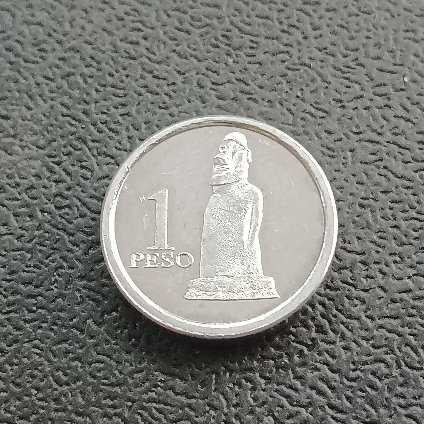 1 Peso 2021 - Rapa Nui (Easter Islands) Type 6 Aluminium
