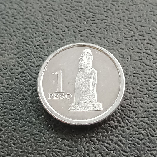 1 Peso 2021 - Rapa Nui (Easter Islands) Type 6 Aluminium