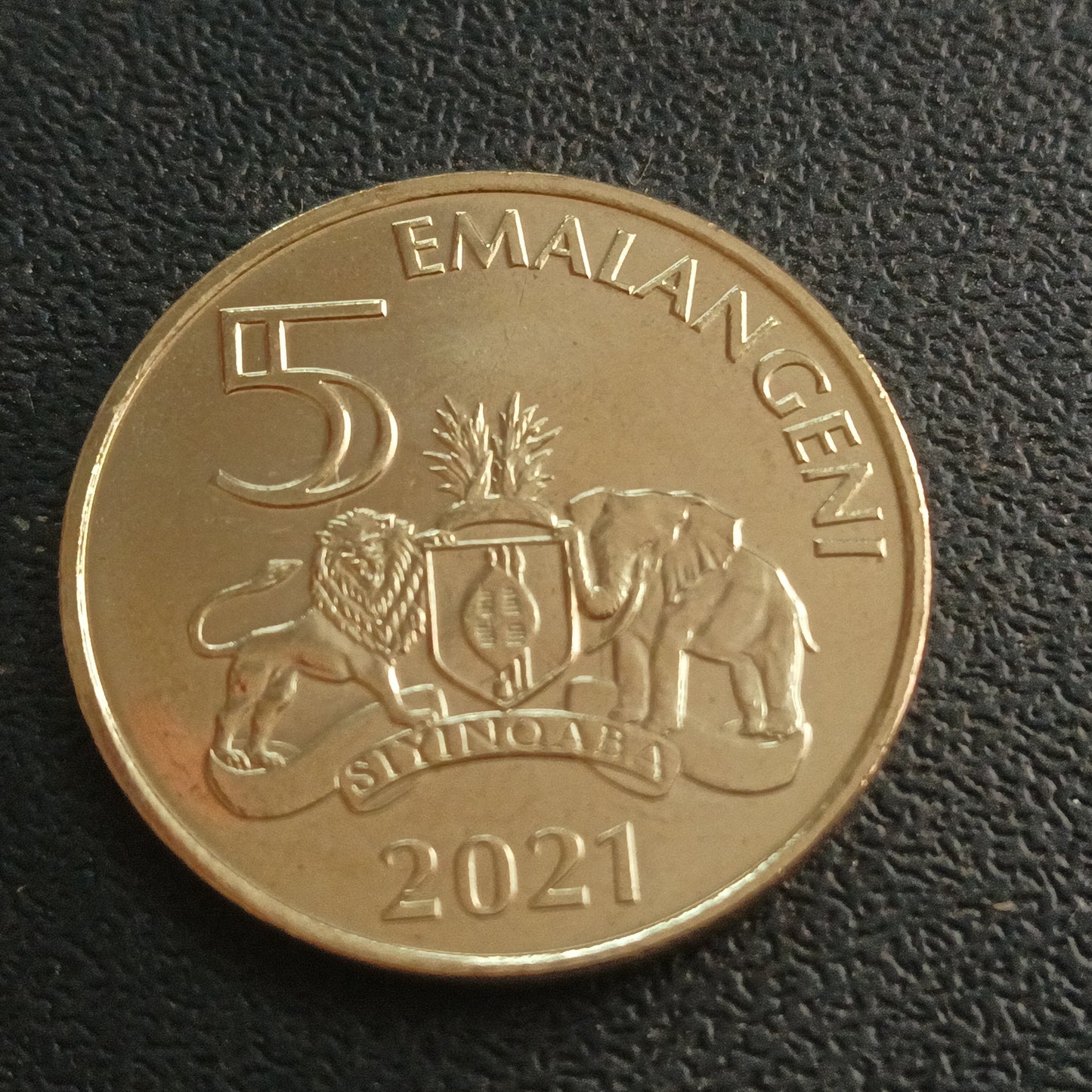 5 Emalangeni (Mswati III) 2021 UNC - Eswatini(Formerly Swaziland)