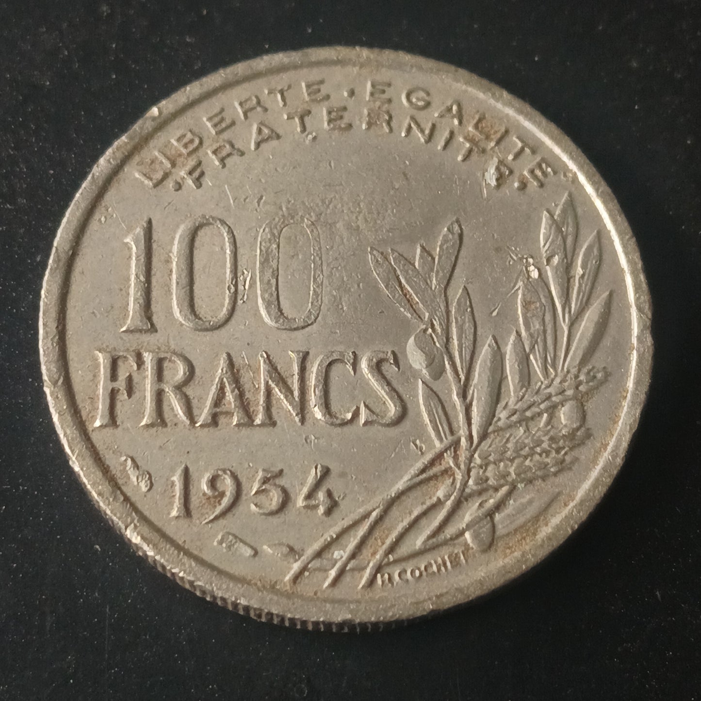 100 Francs 1954 - France (Ref: AUC1849)