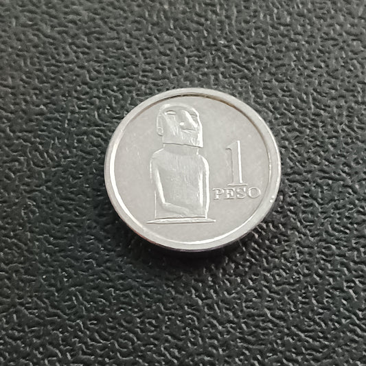 1 Peso 2021 - Rapa Nui (Easter Islands) Type 8 Aluminium