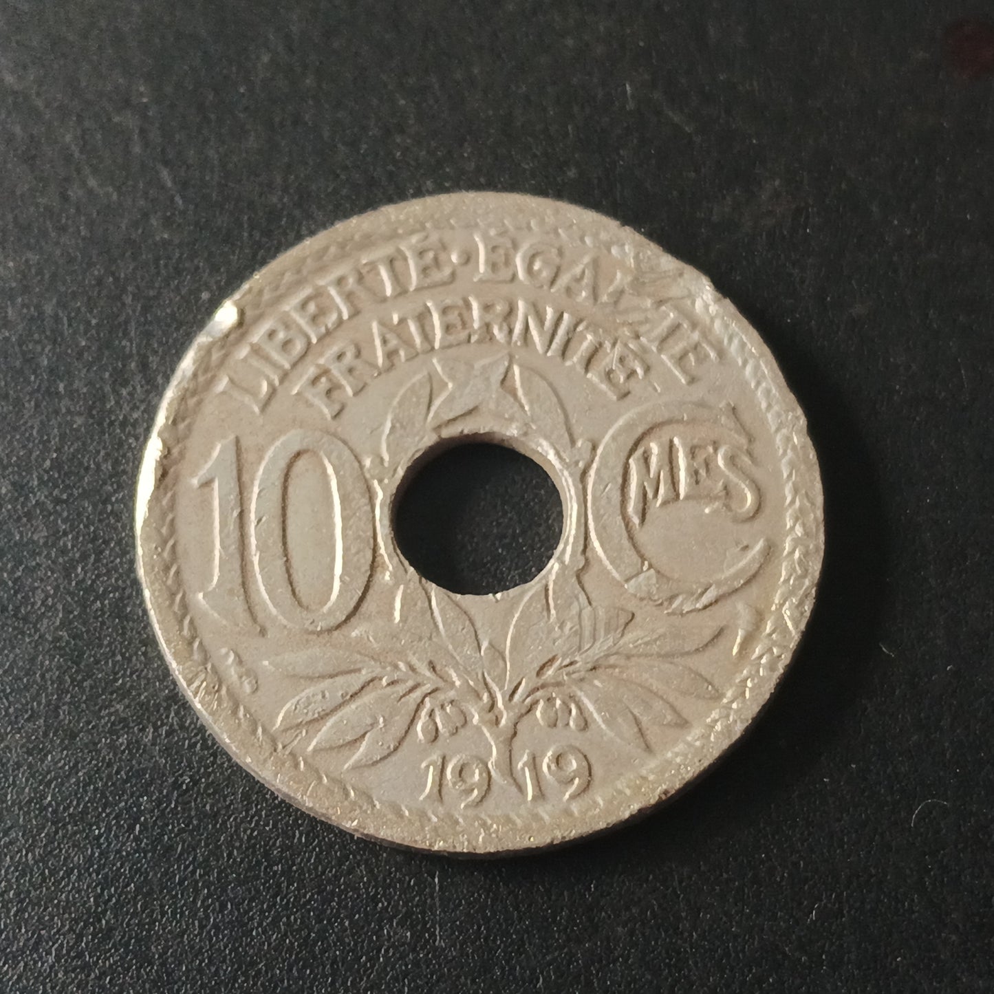 10 Centimes 1919 - France  (Ref: AUC1827)