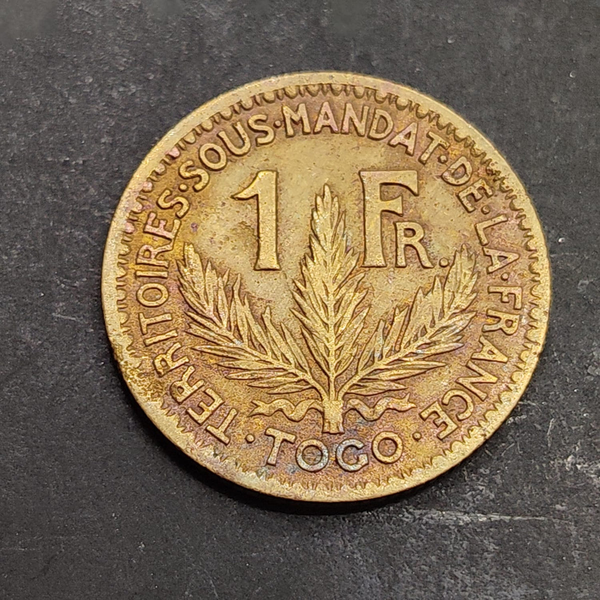 1 Franc 1924 - Togo (Ref : 240904)