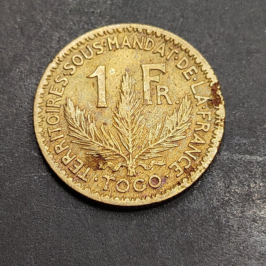 1 Franc 1924 - Togo (Ref : 240905)