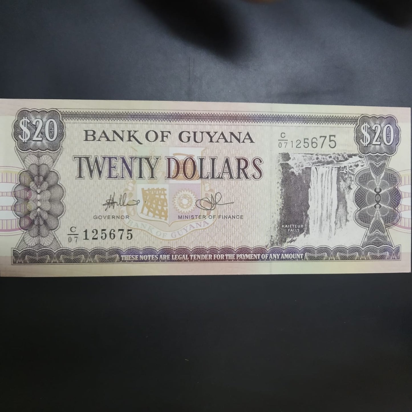 20 Dollars UNC - Guyana