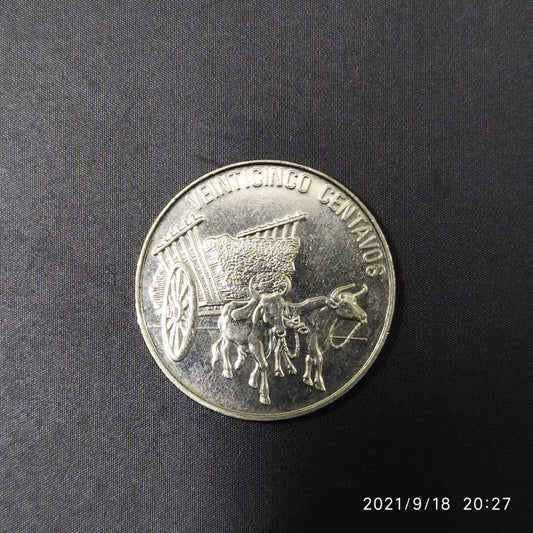 25 Centavos 1991 UNC - Republic Dominicana