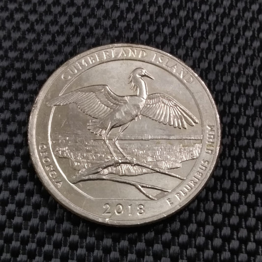 1/4 Dollar U.S.A. - Cumberland Island National Seashore