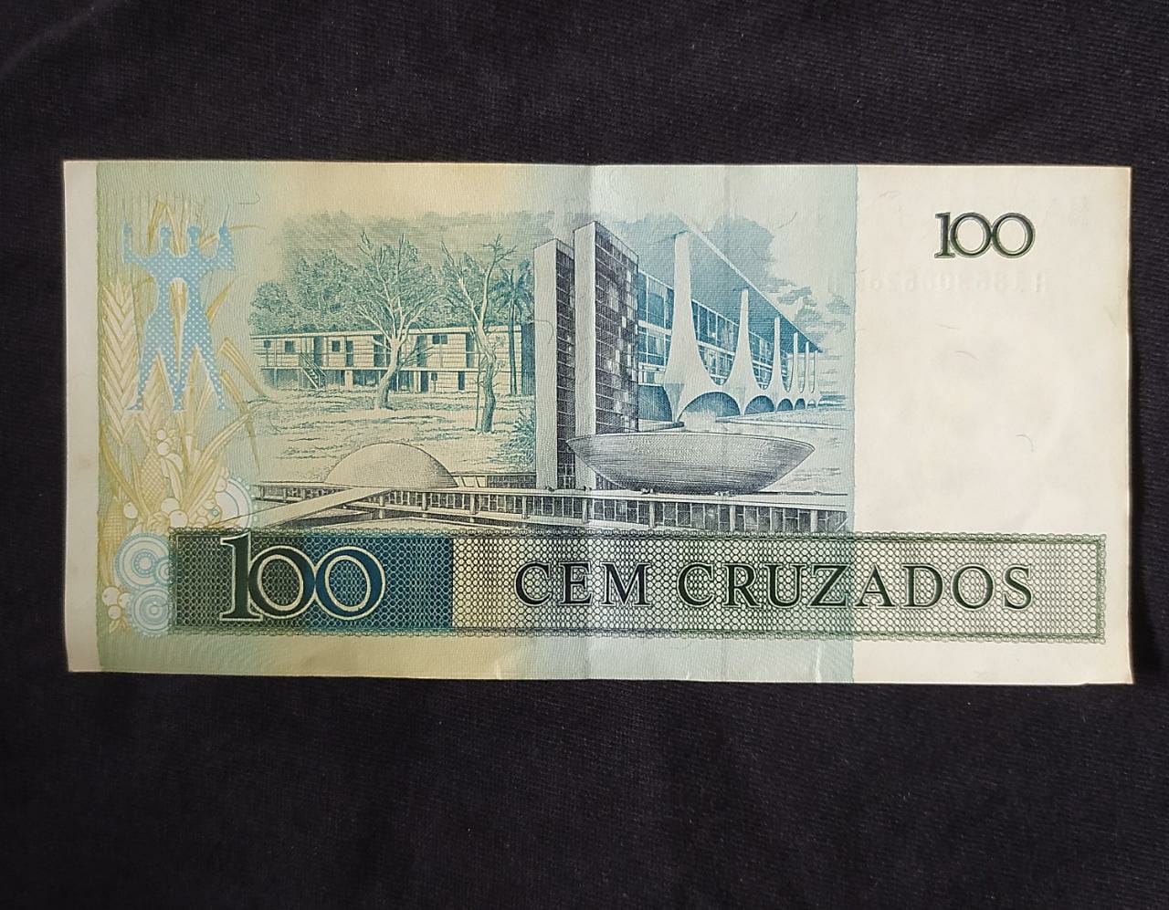 100 Cruzados UNC - Brazil