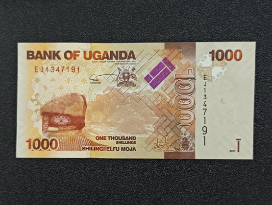 1000 Shillings  UNC - Uganda