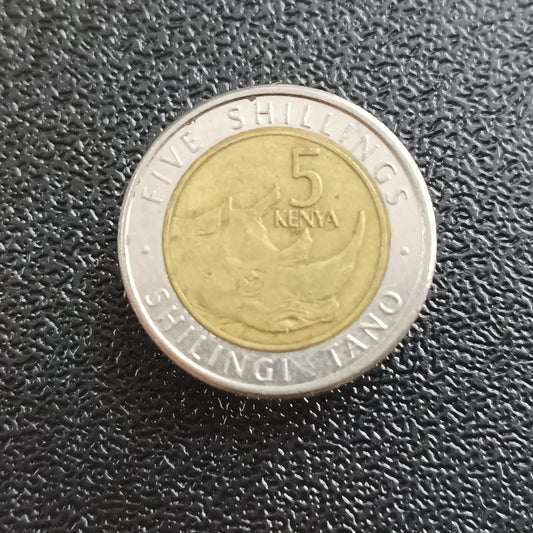 5 Shillings 2018 - Kenya