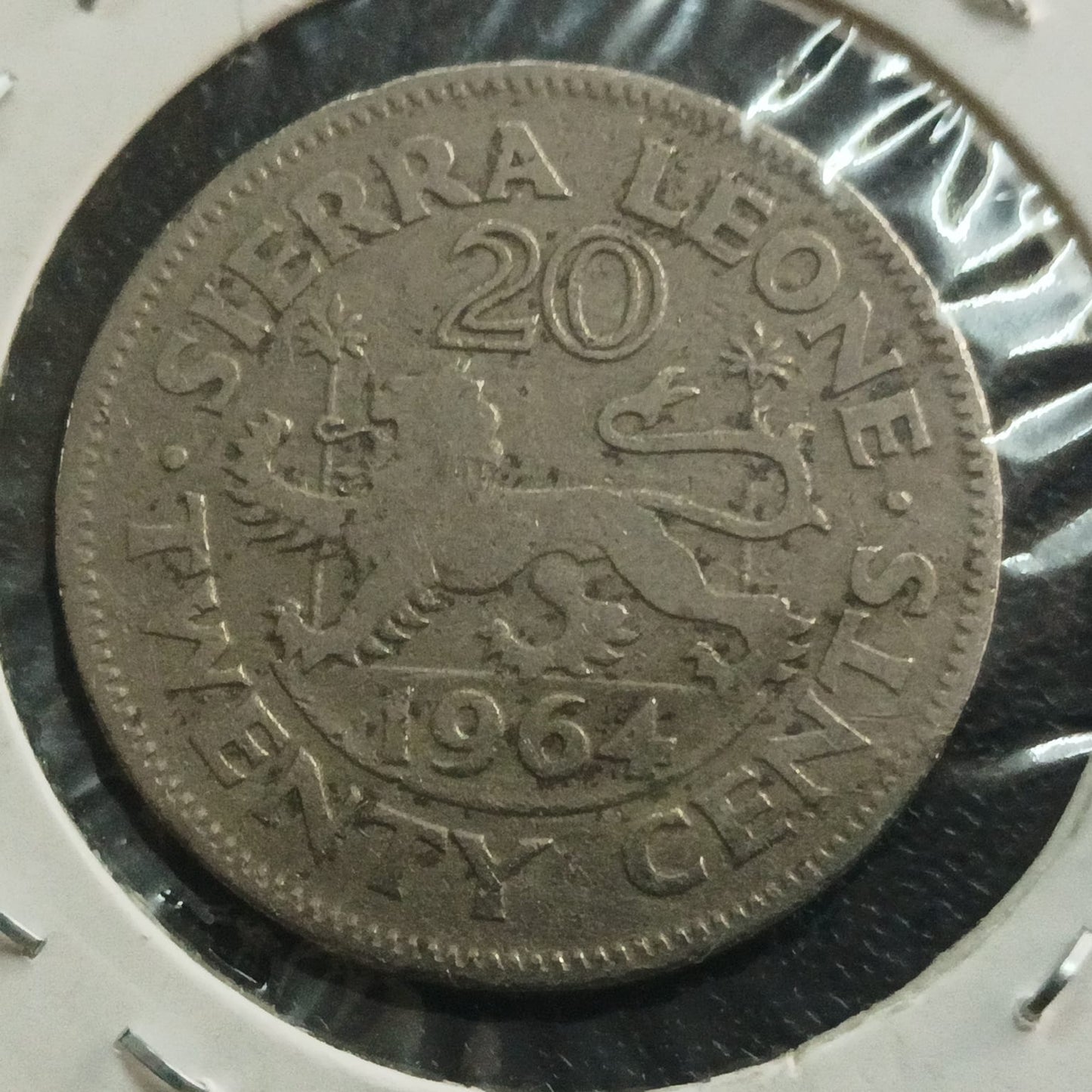 20 Cents 1964 - Sierra Leone