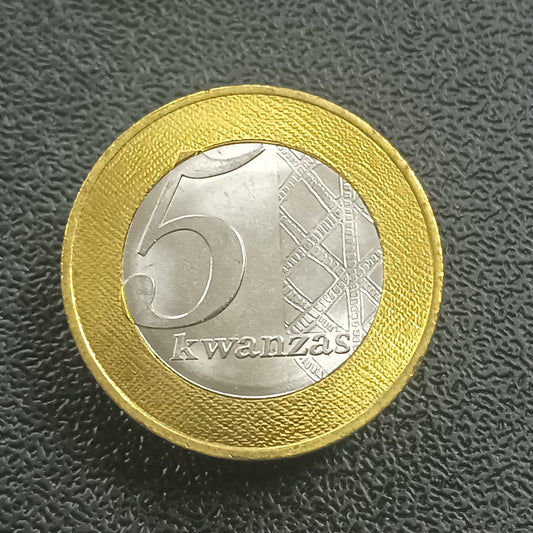 5 Kwanza 2012  - Angola - Single Year Issue