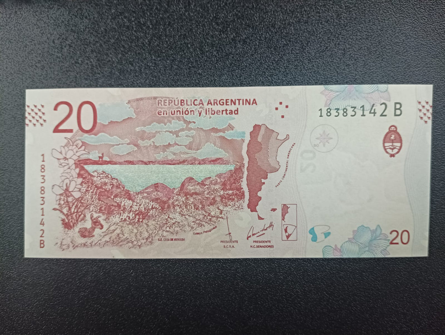 20 Pesos 2017 UNC - Argentina