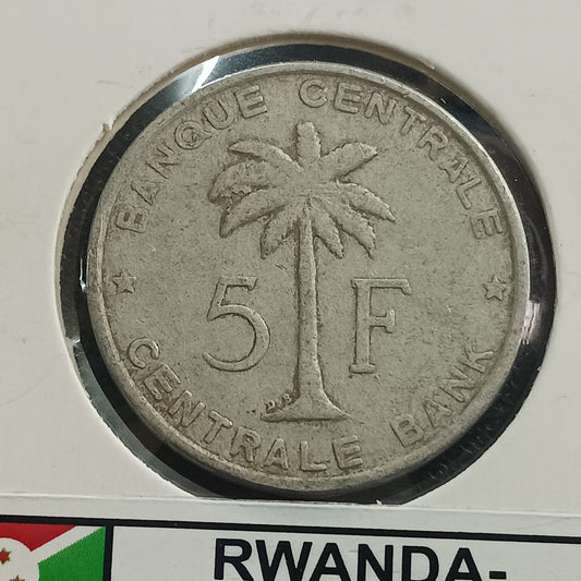 5 Francs - Rwanda & Urundi