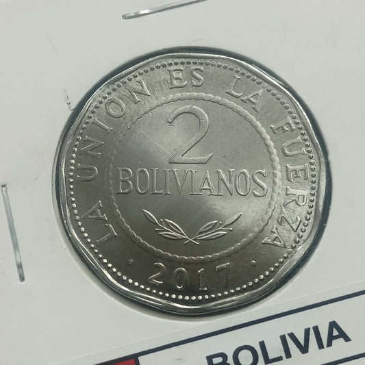 2 Boilivianos 2017 - Bolivia