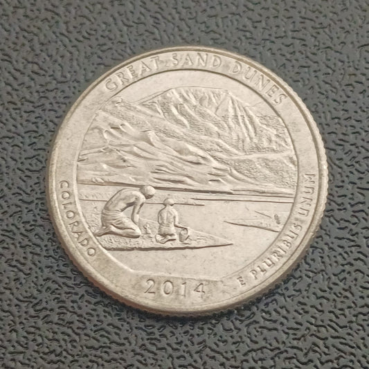 1/4 Dollar - Colorado - Great Sand Dunes