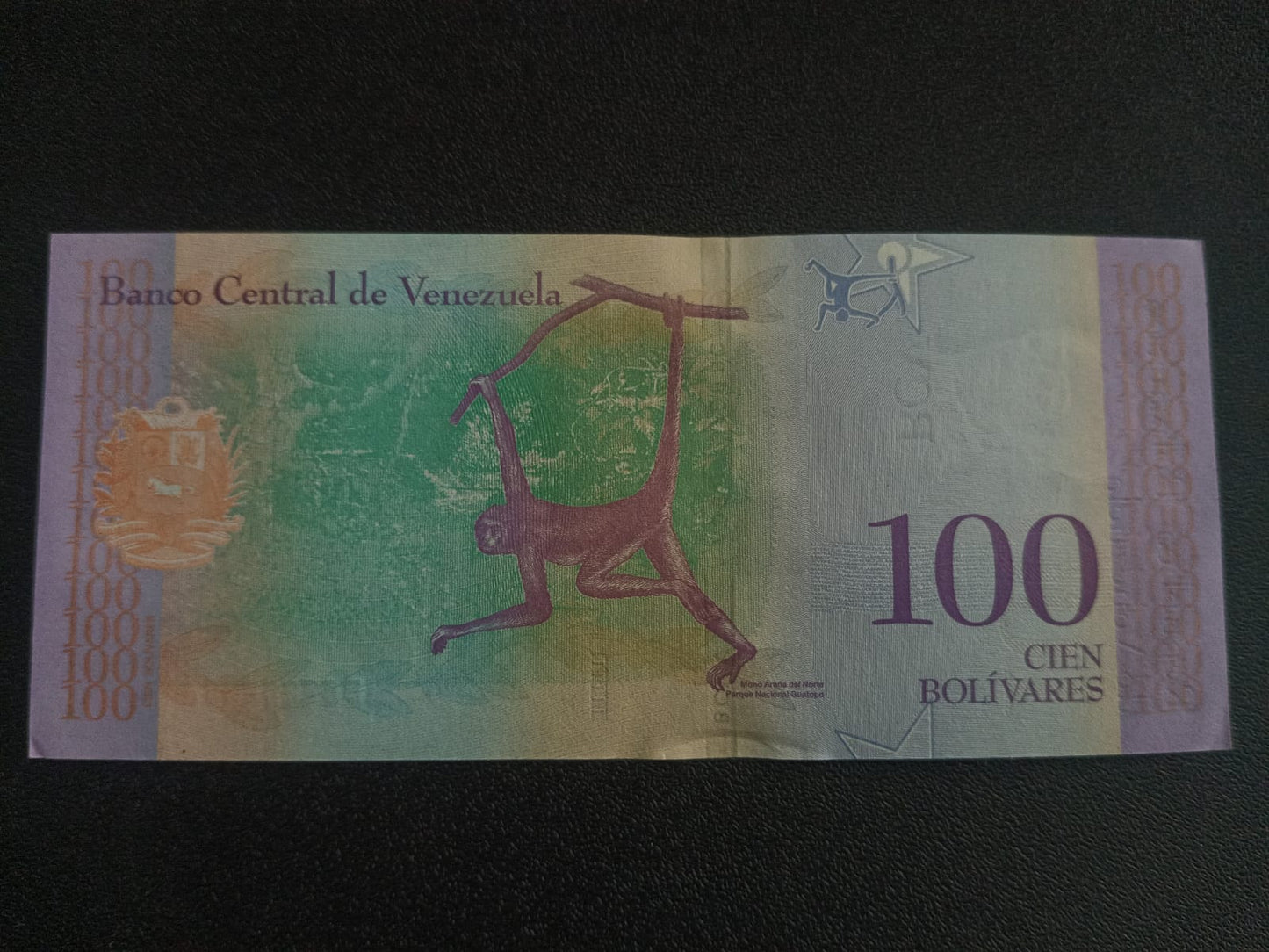 100 Bolivares UNC - Venezuela